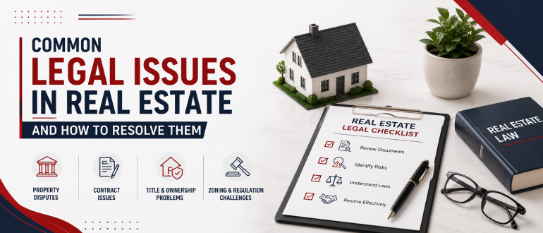 Common Legal Issues in Real Estate