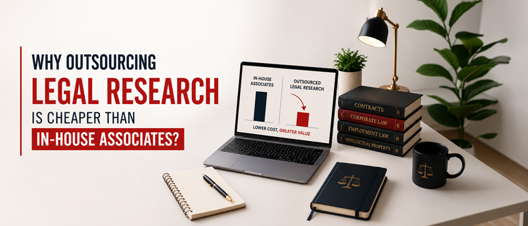 outsourcing legal research cost savings