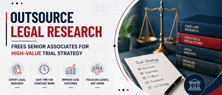 Outsource Legal Research Frees Senior Associates for High-Value Trial Strategy